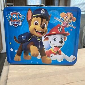 Nickelodeon Paw Patrol Tin Collection/Storage/Lunchbox